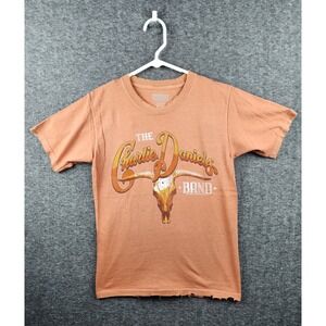 Charlie Daniels Band Distressed American Classic T Shirt Medium